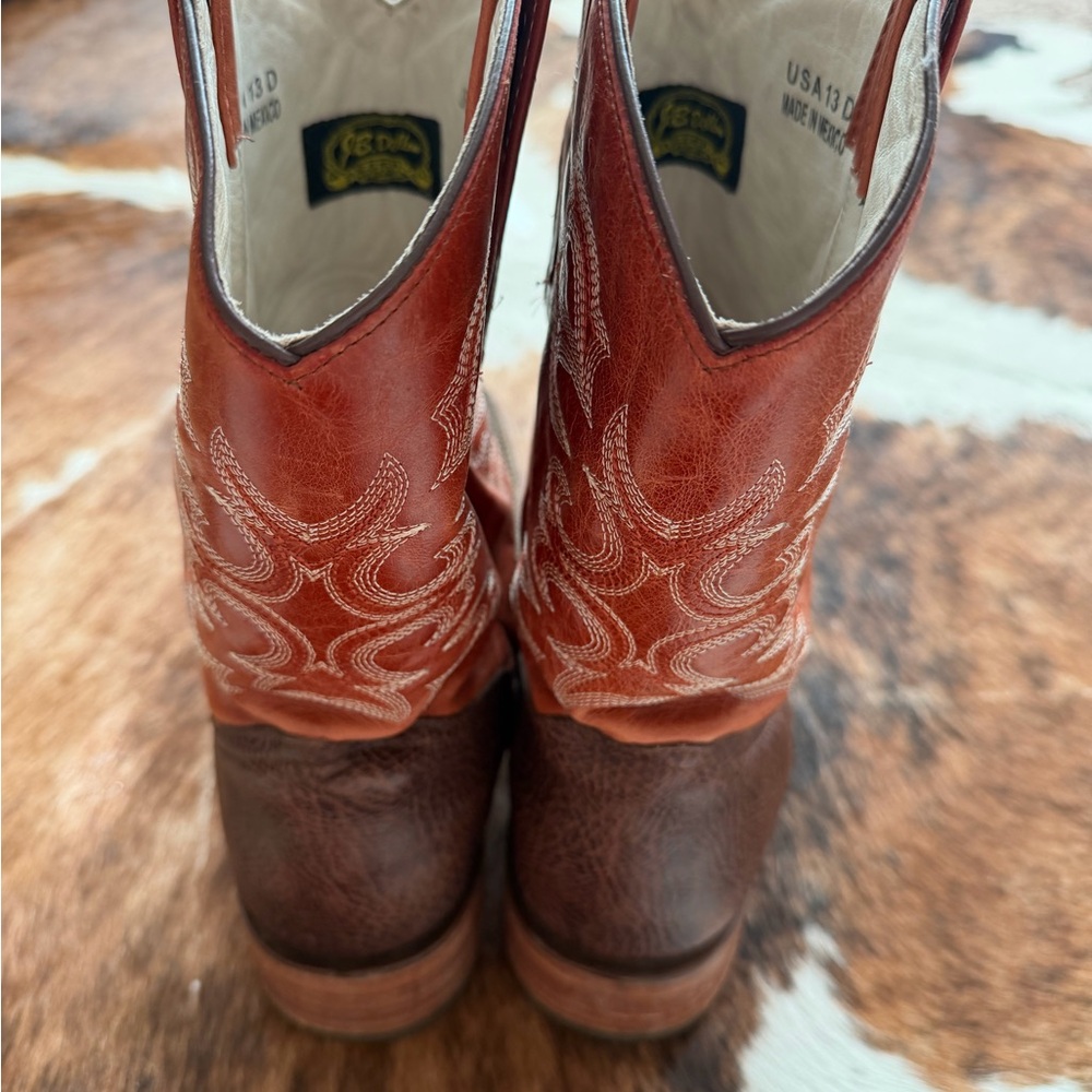 JB Dillon Reserve Line Teju Lizard Men’s 13D Cowboy Boots - Picture 4 of 8